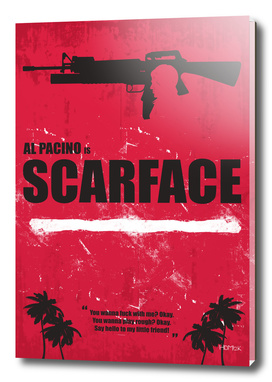 Scarface - Minimal Alternative Movie Poster