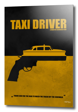 Taxi Driver - Minimal Alternative Movie Poster