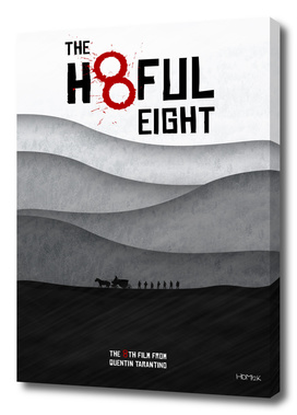 The Hateful Eight - Minimal alternative Movie Poster.