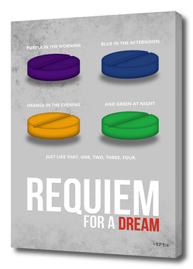 Requiem for a Dream - Minimal Movie Poster alternative
