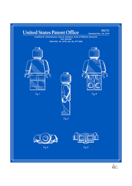 Toy Figure Patent v2 - Blueprint
