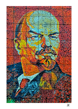 V. I. Ulyanov. Mosaic. Sochi Park.