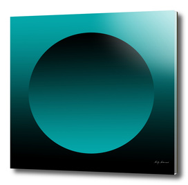 Circle tuquoise