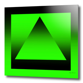 Triangle Green Gradient