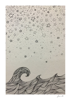 The sea and the stars