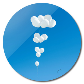 Saudade (White balloons)