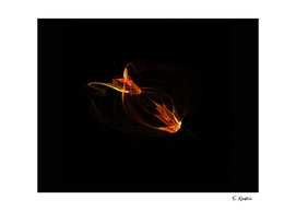 The Ember Abstract Fine Art print