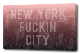 New York Fuckin City burgundy edition