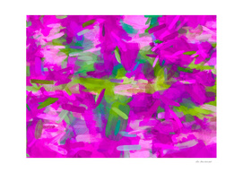 splash painting abstract texture in purple pink green