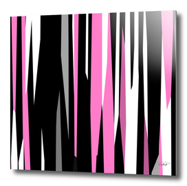 Pink black white and gray