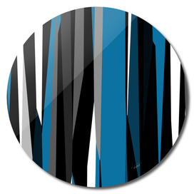 white black blue and gray  abstract