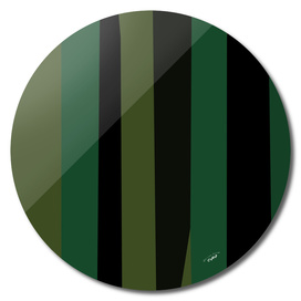 Green and black abstract 5