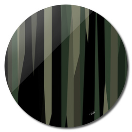 Green and black abstract 8