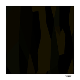 Olive brown and black abstract