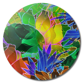Floral Abstract Artwork C17