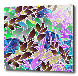 Floral Abstract Artwork C18