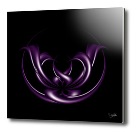 Abstract purple