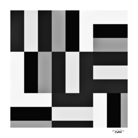 Black white and gray geometric 5
