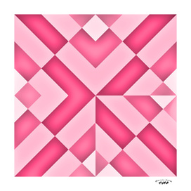 Pink diamond abstract