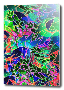 Floral Abstract Artwork G465