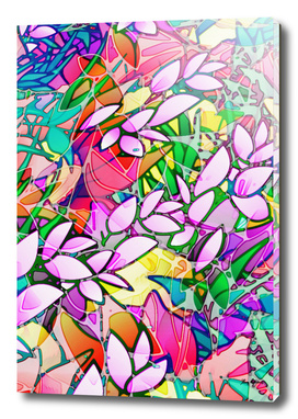 Floral Abstract Artwork G130