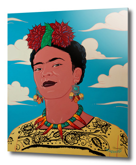 Frida Kahlo Acrylic Painting