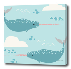 narwhal blue