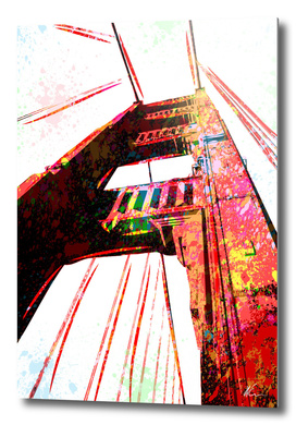 Golden Gate Bridge | Pop Art
