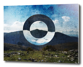 Mountains and circles n.2