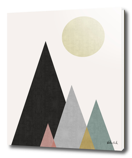 Geometric and abstract landscape