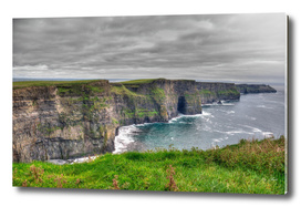 An Irish Landscape Taste. The cliffs of Moher