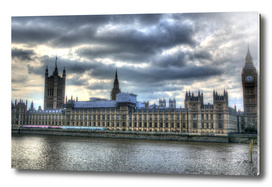 London Parliament HDR Sunset