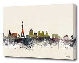 paris city skyline