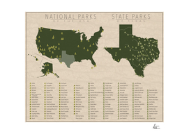 US National Parks - Texas