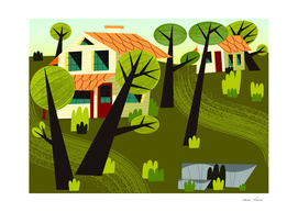 Houses In The Forest