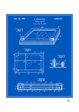 Tracing Device Patent - Blueprint