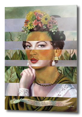 Frida's Self Portrait with Hand Earrings & Ava Gardner