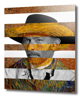 Van Gogh's Self Portrait and Lee Van Cleef