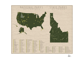 US National Parks - Idaho