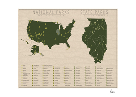 US National Parks - Illinois