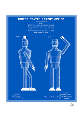 Robot Patent - Blueprint