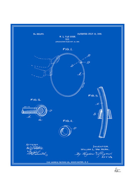 Hula Hoop Patent - Blueprint
