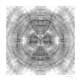 psychedelic drawing symmetry abstract in black and white