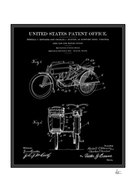 Motorcycle Sidecar Patent v2 - Black