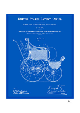 Stroller Patent - Blueprint