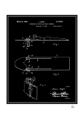 Surfboard Patent - Black