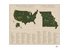 US National Parks - Missouri