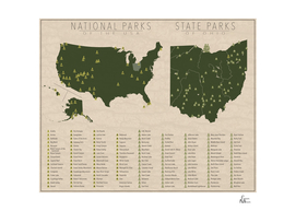 US National Parks - Ohio