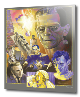 Frankenstein Tribute Poster
