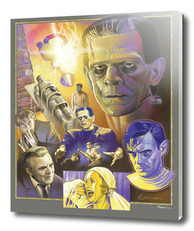 Frankenstein Tribute Poster